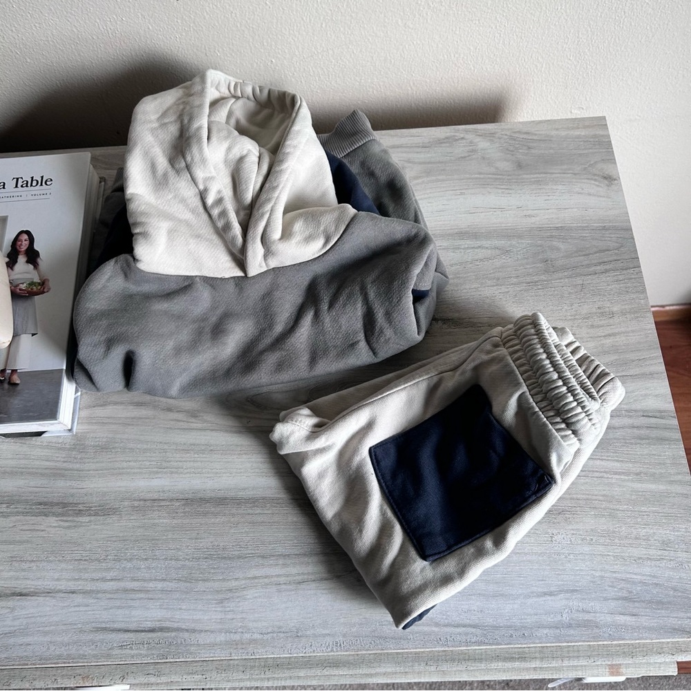 Zara Color Block Matching Set